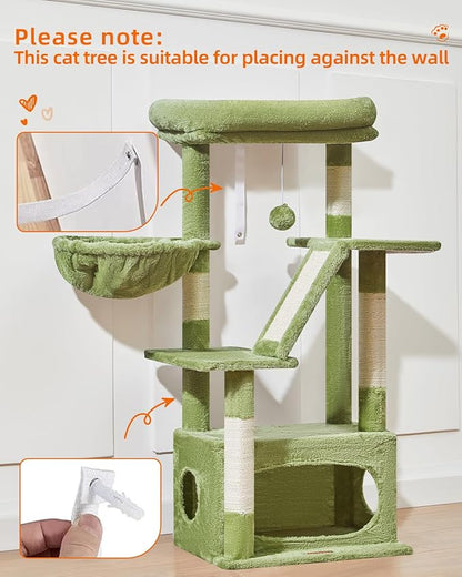 Taoqimiao Cat Tree, 38.5-Inch Cat Tower - Image 4