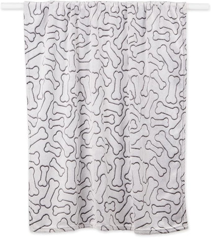Bone Dry Embossed Bone Collection, Pet Blanket - Image 2
