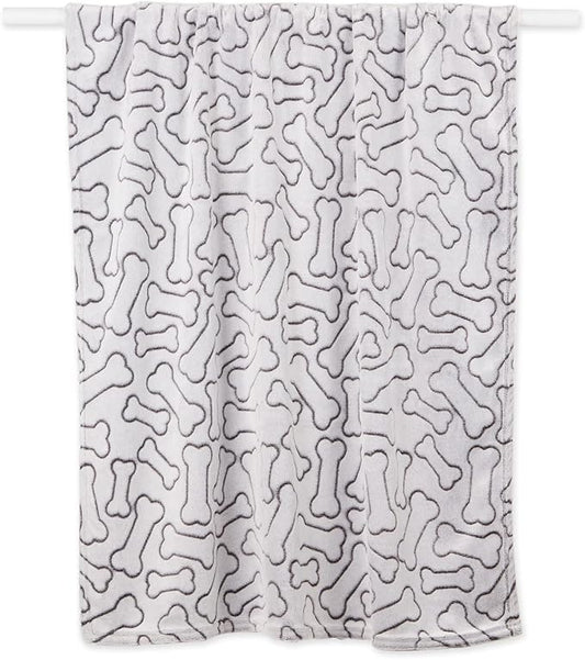 Bone Dry Embossed Bone Collection, Pet Blanket - Image 2