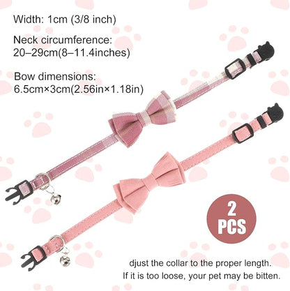 Cat Girl Collar Breakaway Bowtie - Image 2
