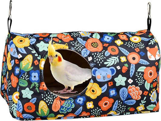 Bird Warm Bed Sleeping Nest House Snuggle Hanging Hut Hammock Hideaway Cave by PetToysSupplies