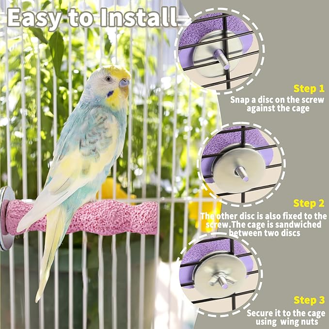 4PCS Bird Beak Grinding Stone, Cage Accessories - Image 4