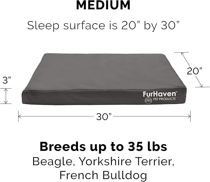 Furhaven Water-Resistant Orthopedic Dog Bed - Image 2