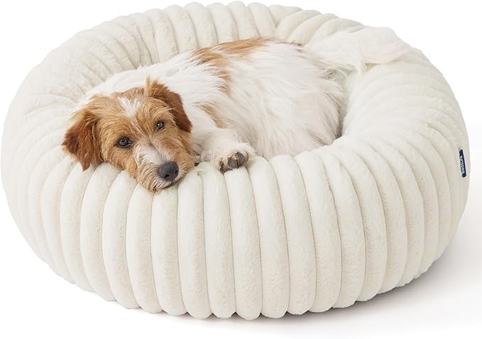 Bedsure ComfyFleece™ Donut Small Dog Bed - Image 7