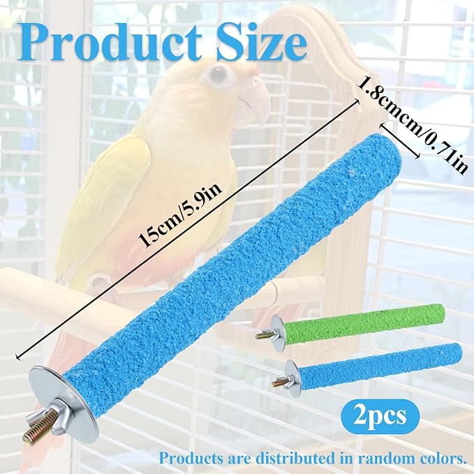 Parakeet Bird Perches for Cage - Image 2