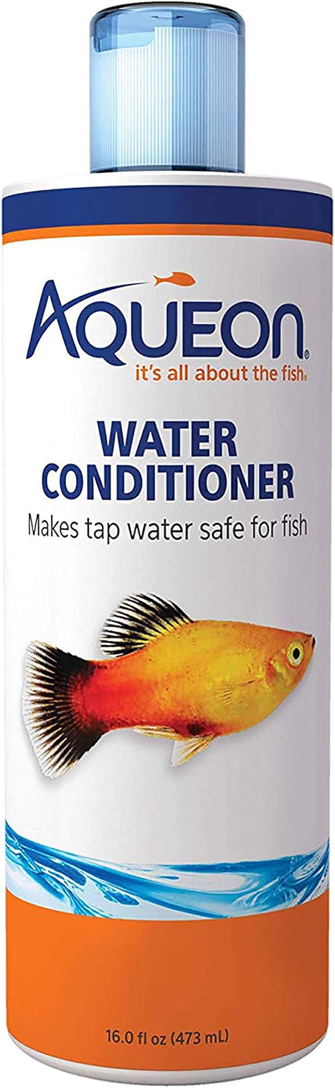Aqueon Aquarium Fish Tank Water Conditioner Bottle, 16 ounces by Aqueon