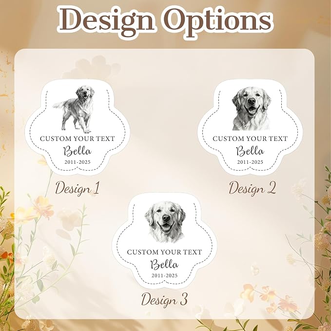Eunigem Personalized Pet Hair Keychain - Image 3
