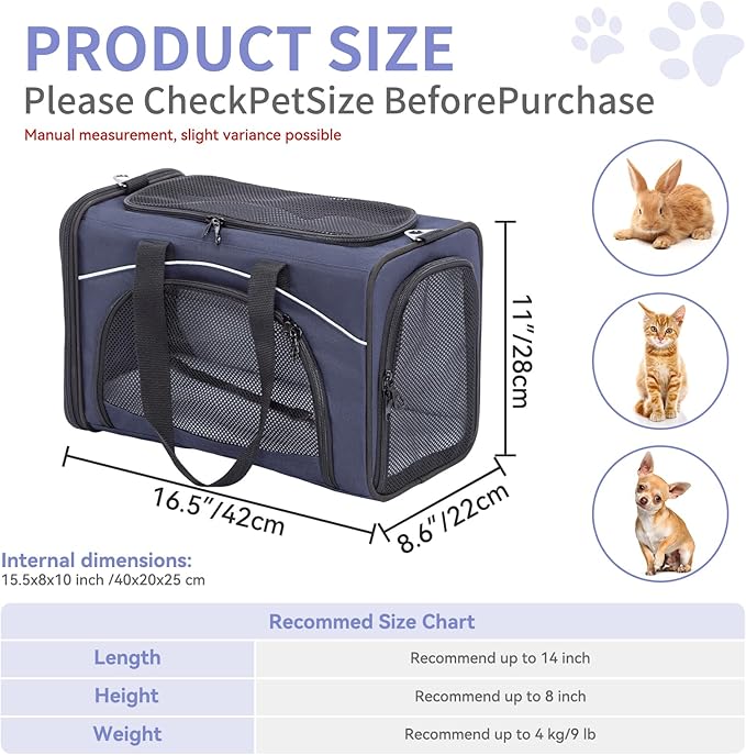 ‌Petsfit Airline Approved Pet Carrier - Image 2