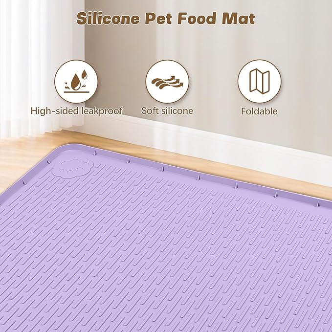 Cat Food Mat, Floor Protection - Image 3