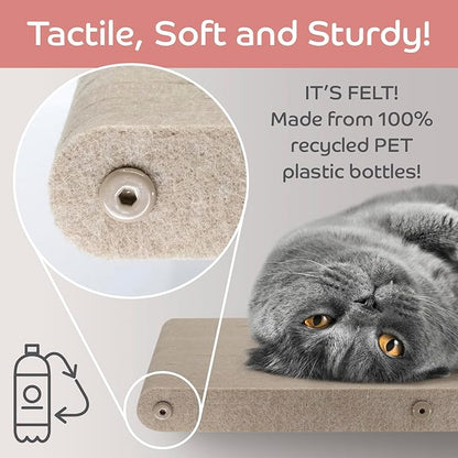 Wall Mounted Cat Steps Short Shelves by Pryde Pets - Image 2