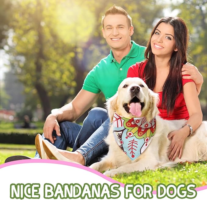 150 Pcs Paisley Dog Bandanas Bulk Pet Bibs Colorful Triangle Scarf Pet Paisley - Image 6