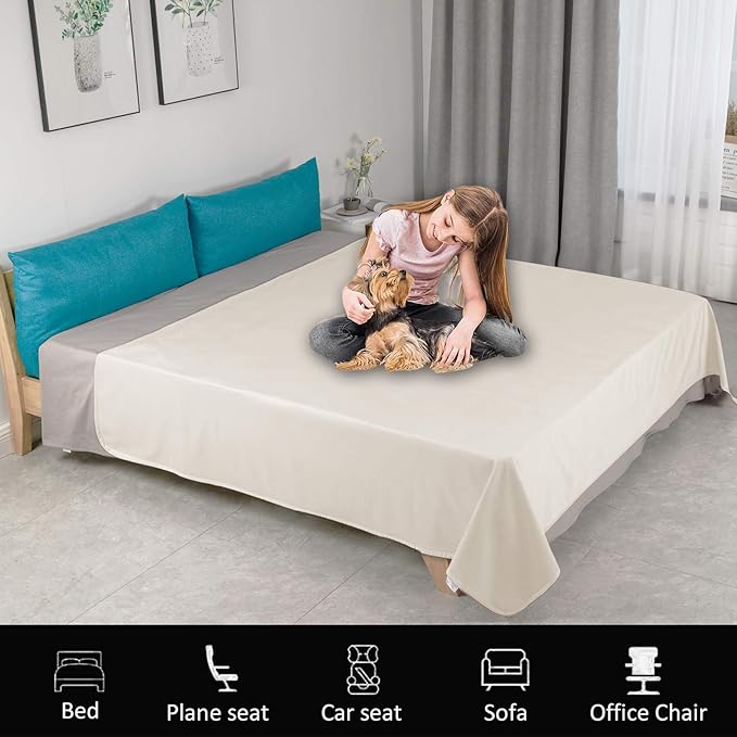 Ameritex Pet Bed Blanket Reversible 100% Waterproof Velvet Super Soft - Image 2