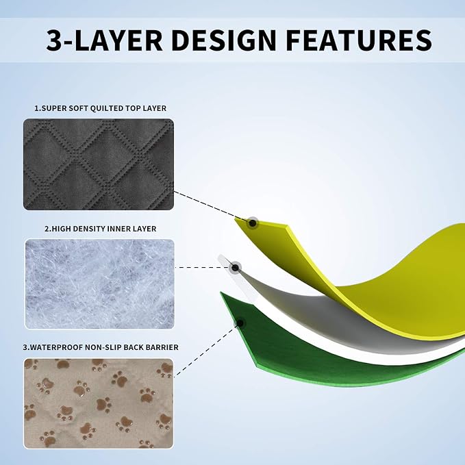 Easy-Going 100% Waterproof Dog Bed Cover, Non-Slip Pet Blanket - Image 4