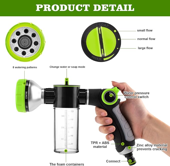 Upgrade Dog Washing Hose Attachment, Dog Shower Attachment - Image 9