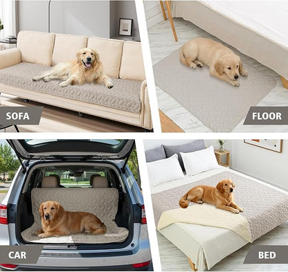Ameritex Waterproof Pet Bed Cover Anti-Slip Dog Bed Blanket - Image 3