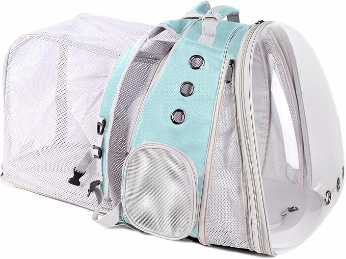 Dual Extension Pet Backpack Carrier by halinfer