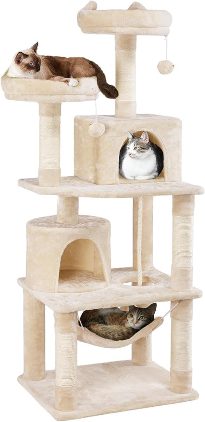 Yaheetech 62.5inches Cat Tree Cat Tower Kitten Condo by Yaheetech
