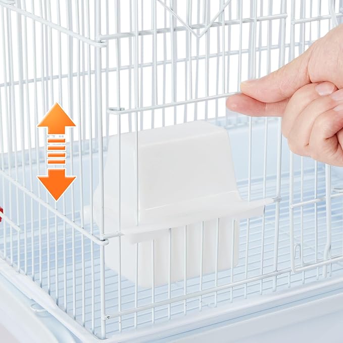 Yaheetech 39-inch Roof Top Medium Parakeet Bird Cages - Image 8