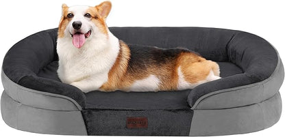 Dwanton Orthopedic Dog Bed for Medium Dogs by DWANTON