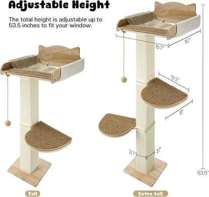 Solid Wood Cat Window Perch - Image 6