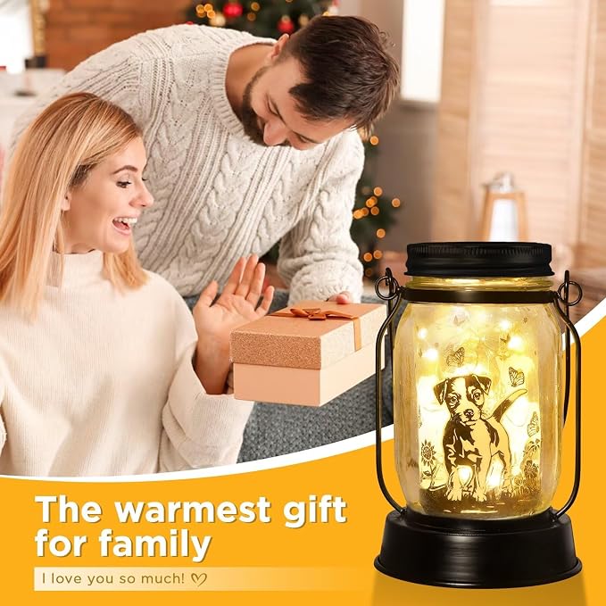 Jack Russell Terrier Gifts for Women/Men Jack Russell Terrier Solar Lanterns - Image 3