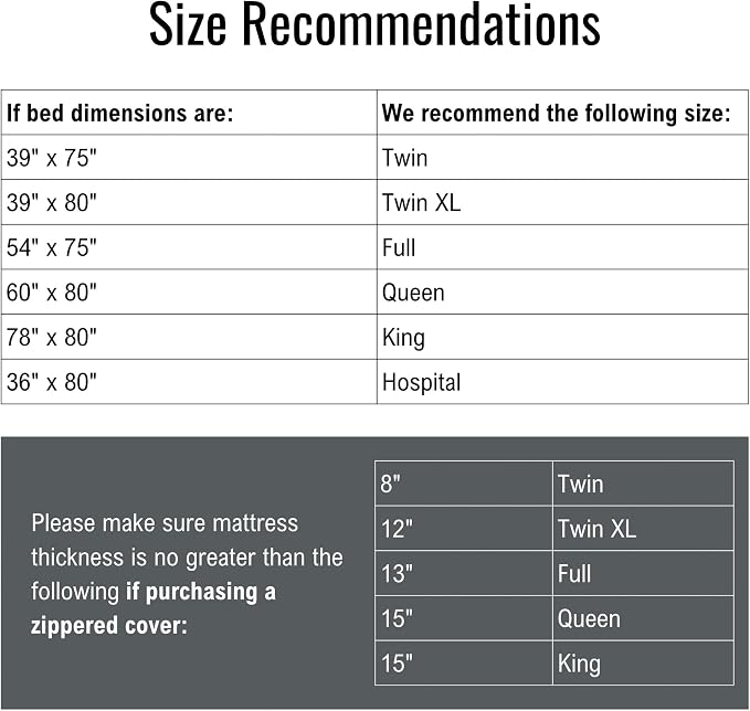 DMI Twin XL Zip Mattress Cover, Waterproof and Washable, Noiseless Cover - Image 6