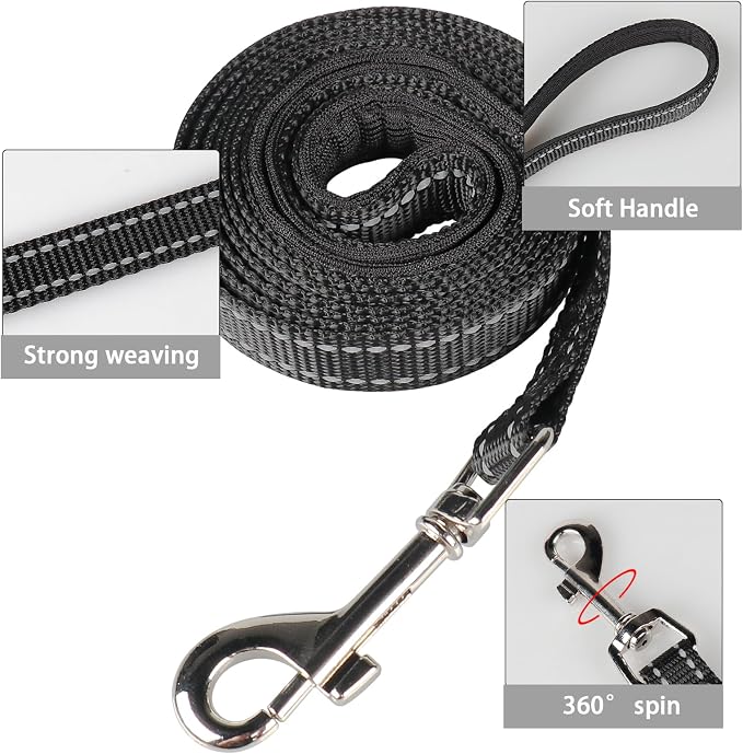 YIMEIS Dog Harness and Leash Set, No Pull Soft Mesh Pet Harness, Reflective - Image 5