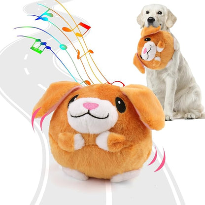 BABORUI Interactive Dog Toys Puppy, Jumping Squeaky Dog Toys by BABORUI