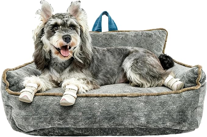Orthopedic Dog Bed with Memory Foam, Washable Plush Pet Bed by Unknown