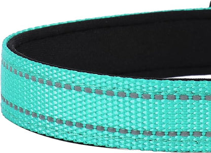 Reflective Dog Collar, Adjustable Soft Neoprene Padded Nylon Pet Collars - Image 5