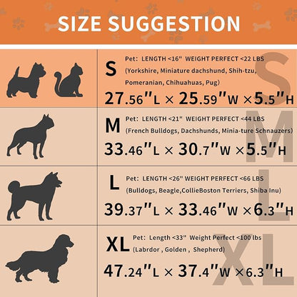 HAOMAIJIA Dog Couch Bed for Small Dogs, Non Slip Pet Couch Covers for Sofa - Image 4