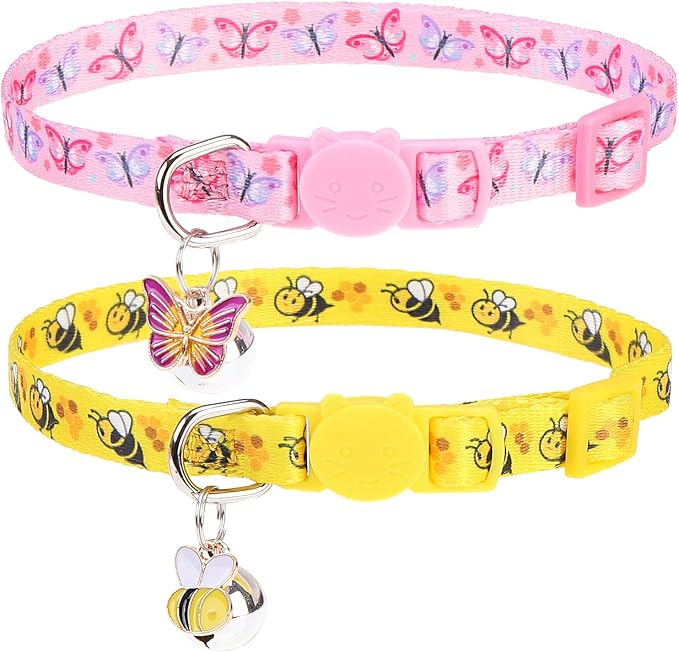 PUPTECK Breakaway Cute Cat Collar by PUPTECK