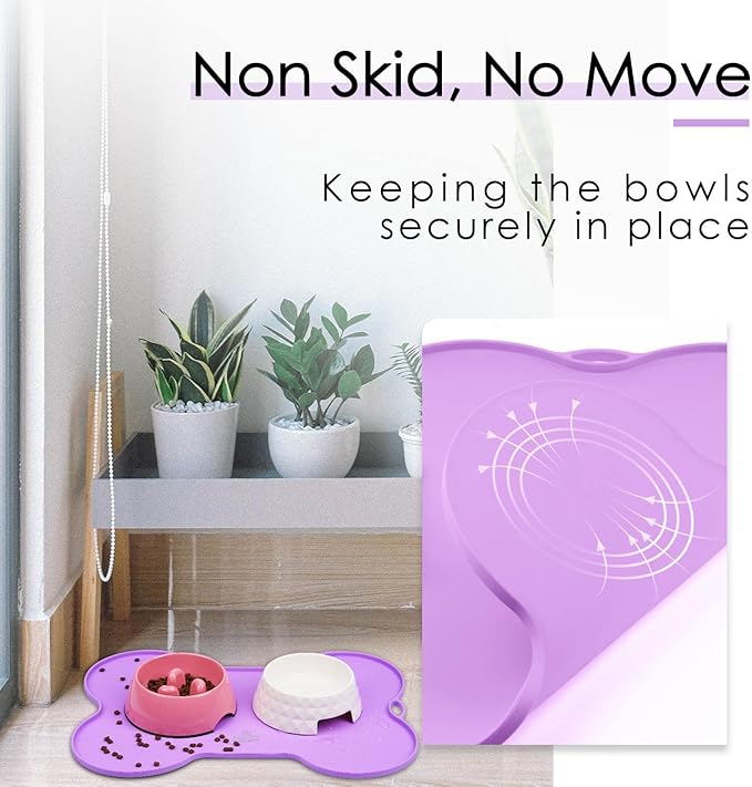 Super Design Dog Food Mat Dog Bowl Mat - Image 4