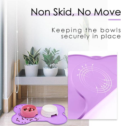 Super Design Dog Food Mat Dog Bowl Mat - Image 4