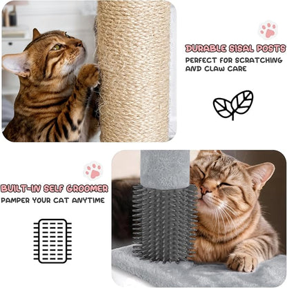 MoNiBloom 70 Inch Cat Tree Tower - Image 6