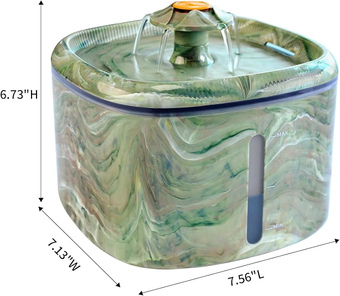 Cat Water Fountain, 2.5L/84oz Cat Fountain - Image 8