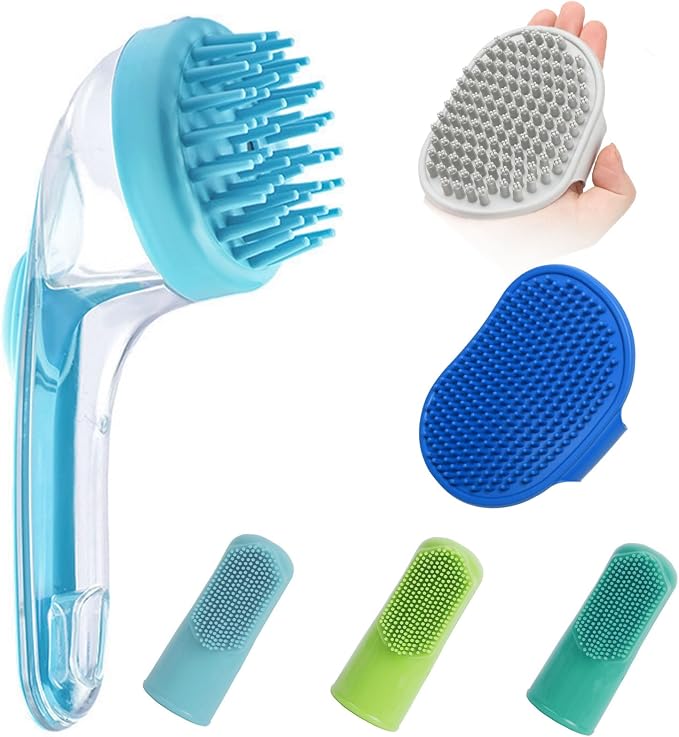 ELEGX Pet Grooming Bath Massage Brush by ELEGX