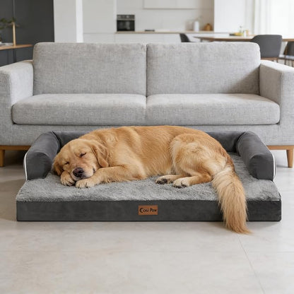 Orthopedic Dog Beds for Extra Large Dogs, Waterproof Egg Crate Foam XL Dog Bed - Image 8