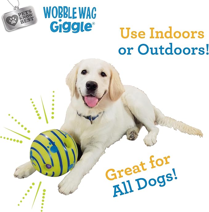 Wobble Wag Giggle Ball | Rolling Enrichment Toy - Image 7