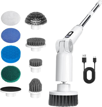 fishkeeper 8-in-1 Electric Aquarium Cleaning Brush by fishkeeper