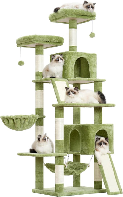 Cat Tree for Indoor Cats, Sturdy Cat Tree House - Image 9