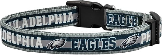 NFL PET Collar Philadelphia Eagles Dog Collar, Large Football Team Collar by PETSFIRST