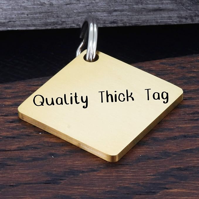 Ultra Joys Dog ID Tag, Custom Dog Tag Personalized Cat Tag, Pet ID Tag - Image 8