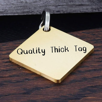 Ultra Joys Dog ID Tag, Custom Dog Tag Personalized Cat Tag, Pet ID Tag - Image 8