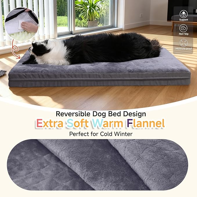Waterproof Dog Bed for Crate - Image 3