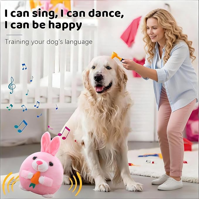 Interactive Dog Toys, 2026 New Active Moving Pet Plush Toy, Rechargeable - Image 2