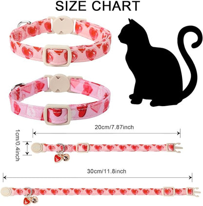 Cat Collar, 2 Pack Cat Collars Breakaway - Image 3