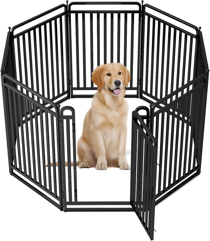 New Thickened Version Dog Playpen, 40 Inch Dog Fences by XDPET