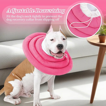 IDOMIK Dog Recovery Collar, Waterproof Soft Dog Cone After Surgery, Comfy - Image 5