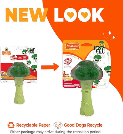 Nylabone Broccoli Power Chew Toy - Image 3